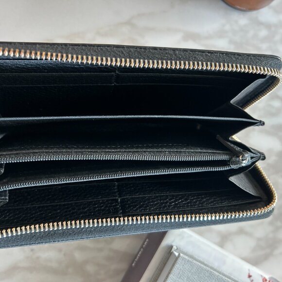Gucci Soho wallet Zip Around Wallet Black Leather - Picture 4 of 8
